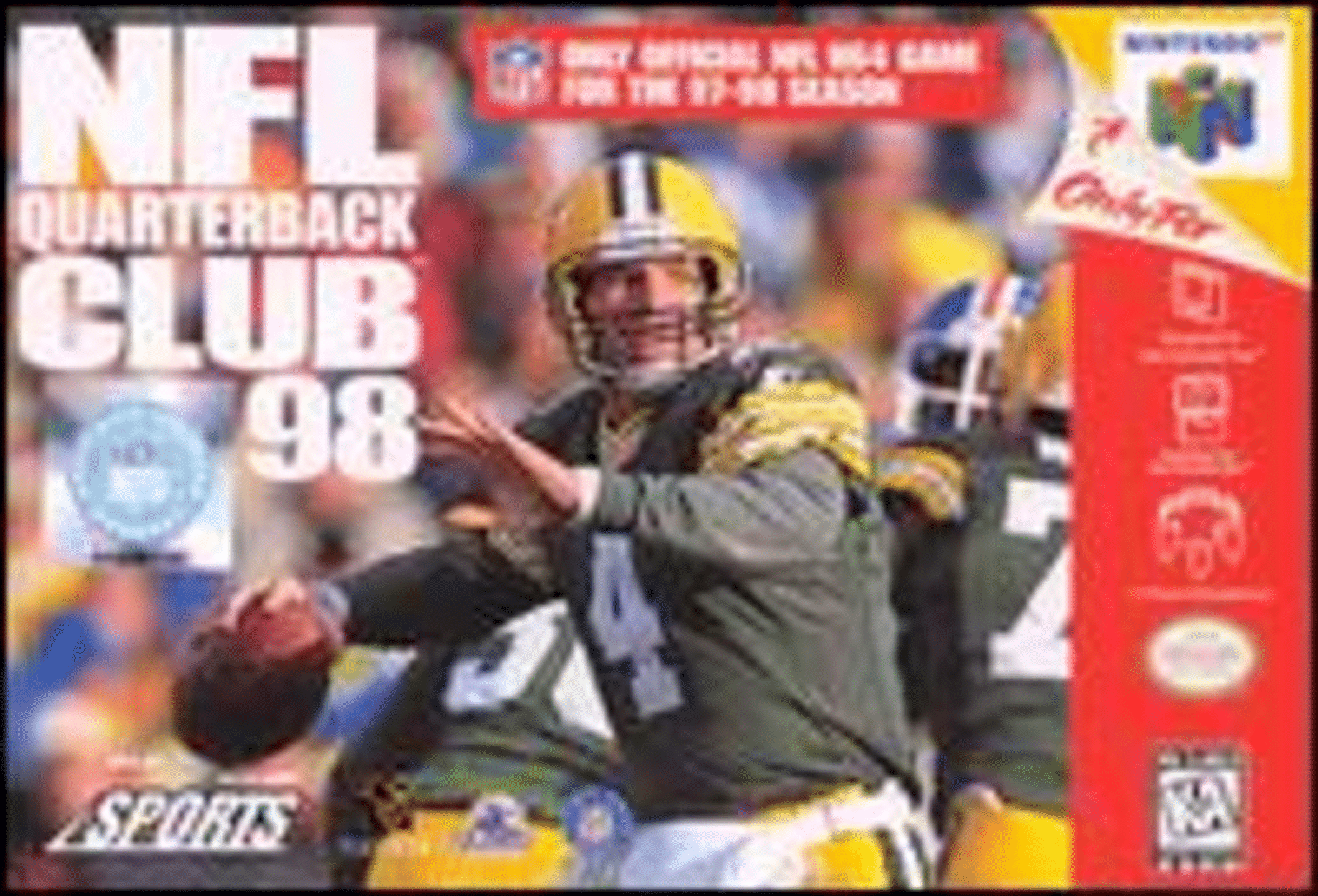 NFL Quarterback Club 98 cover