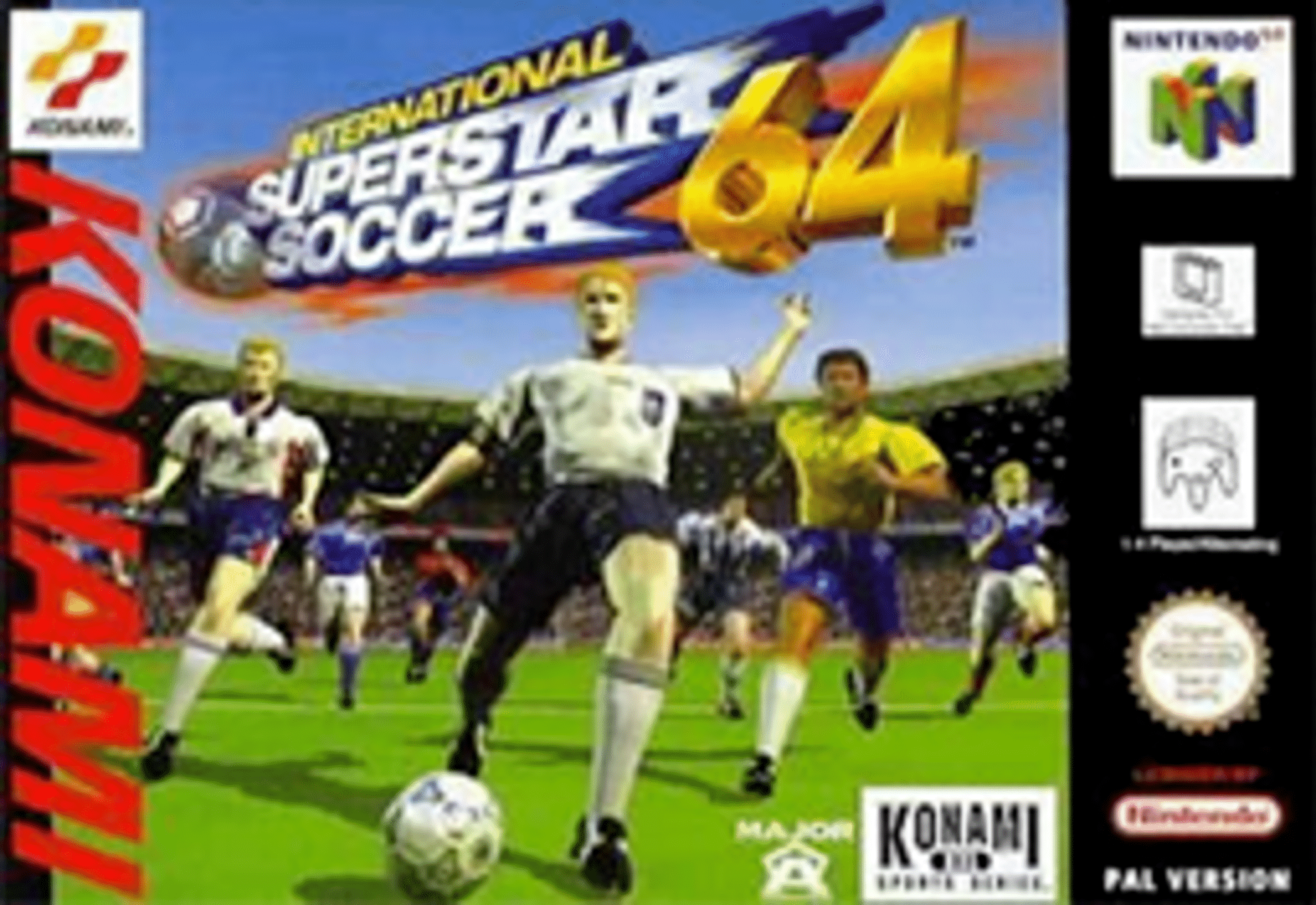 International Superstar Soccer 64 cover