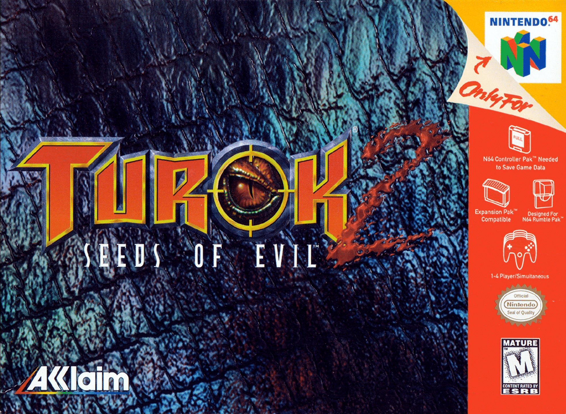 Turok 2: Seeds of Evil cover