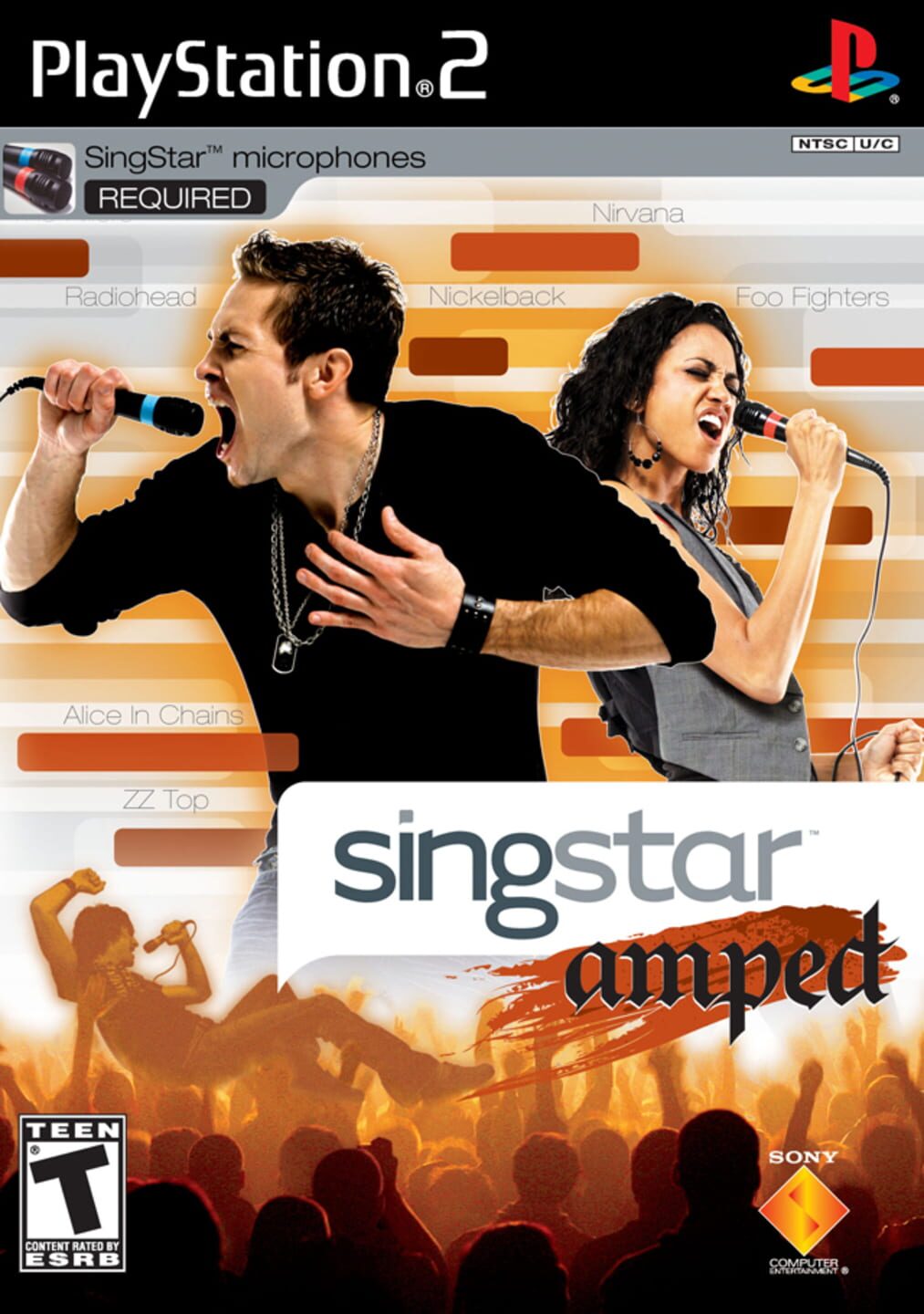 SingStar Amped cover