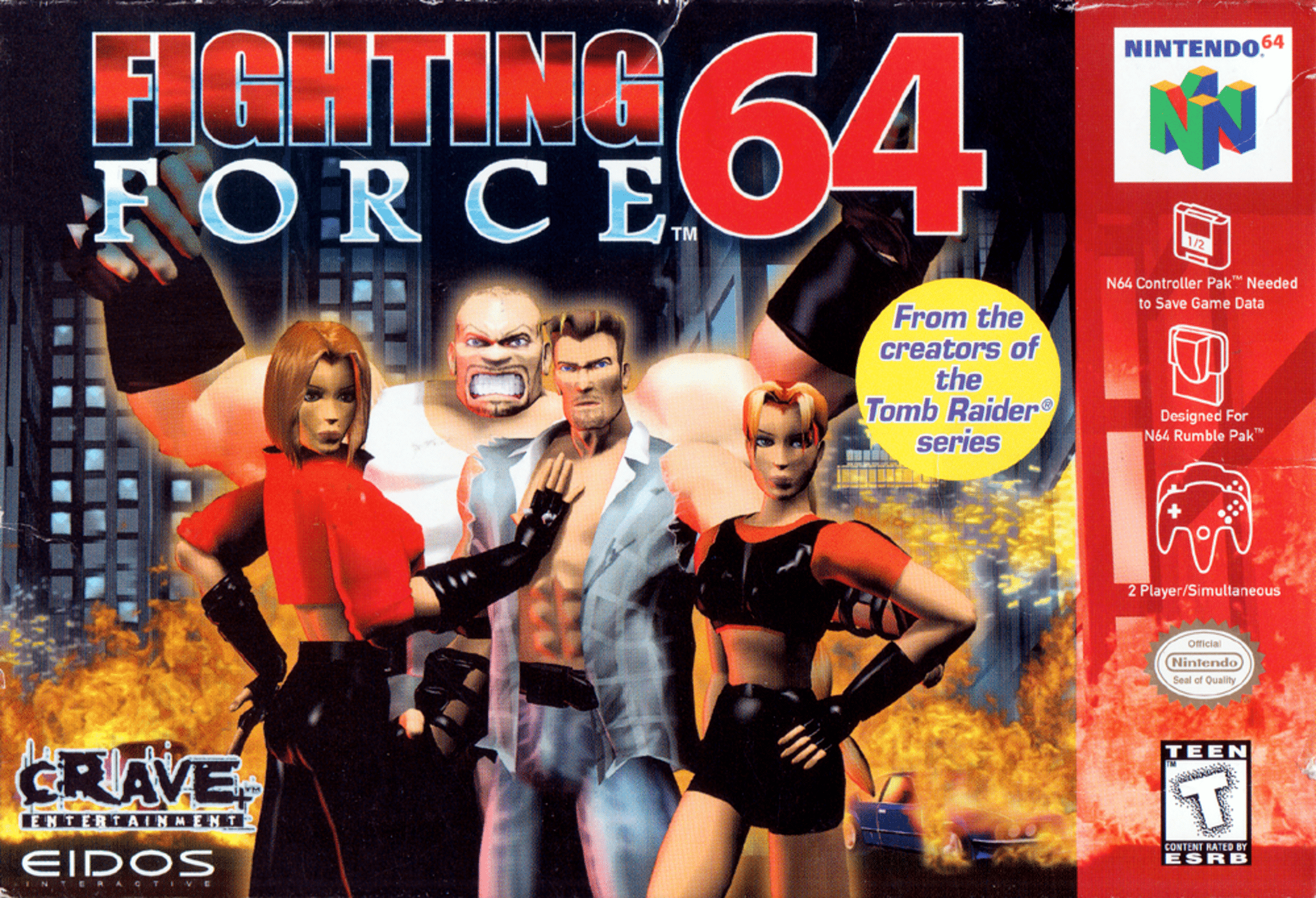 Fighting Force 64 cover