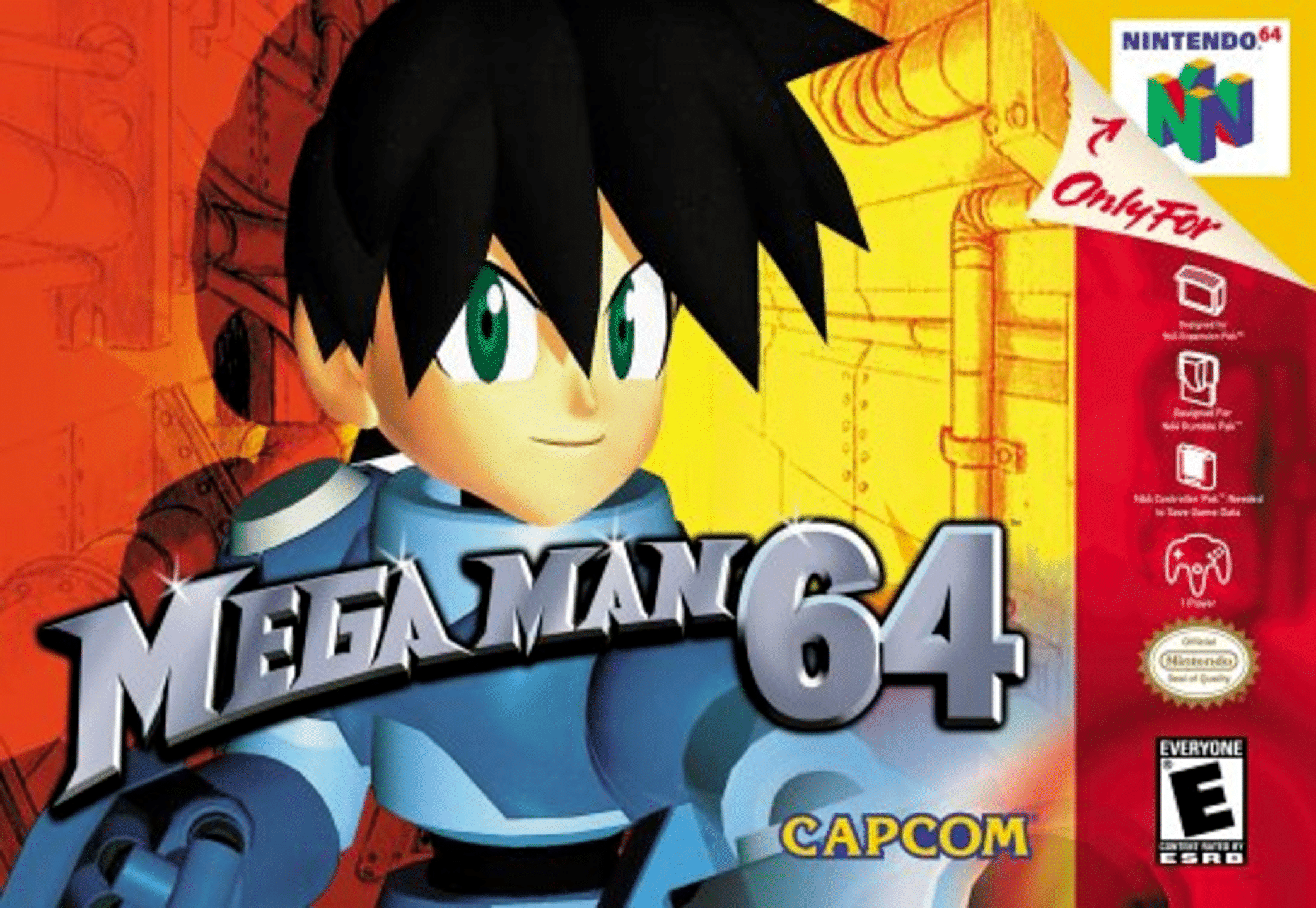 Mega Man 64 cover