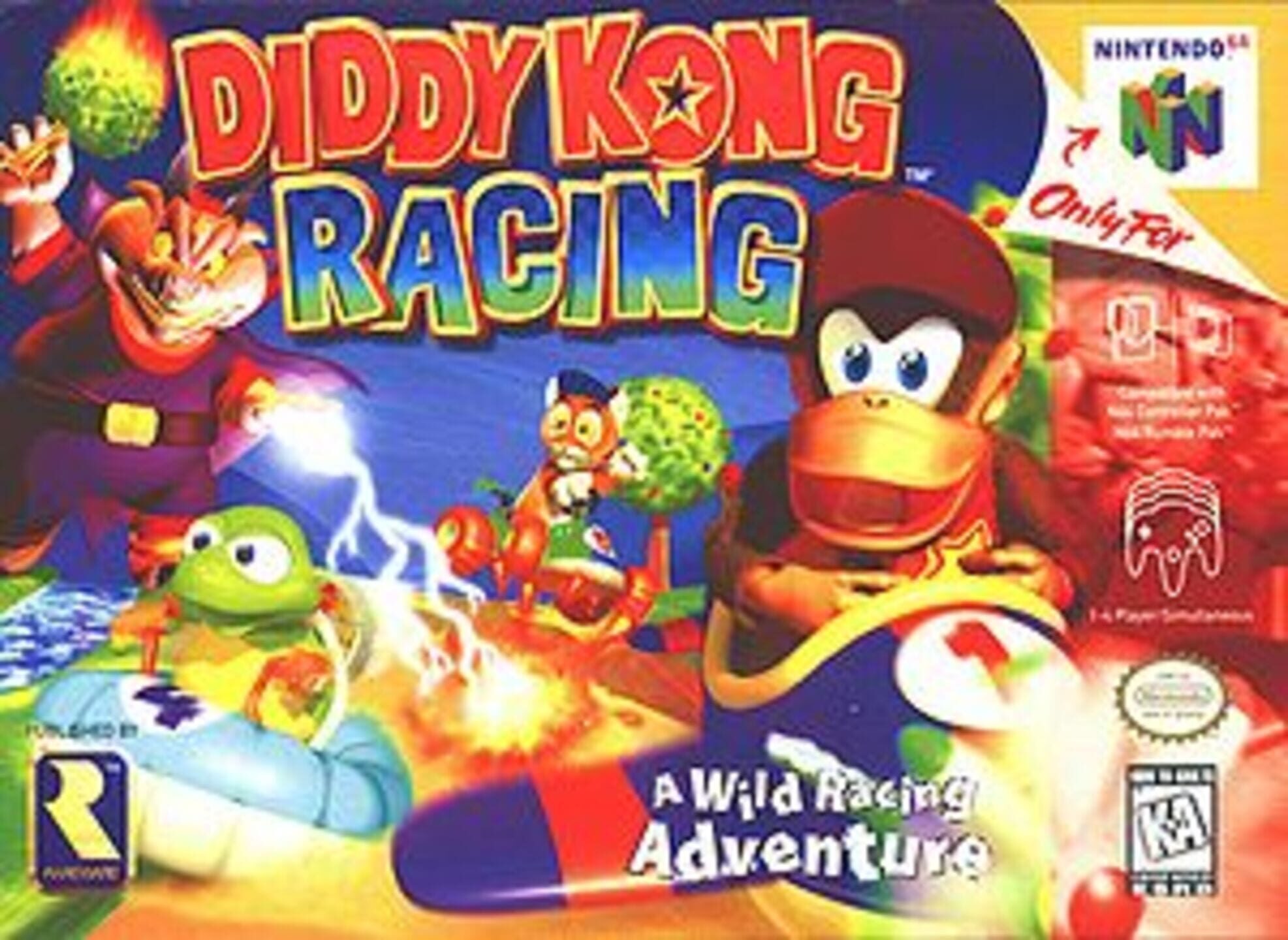 Diddy Kong Racing cover