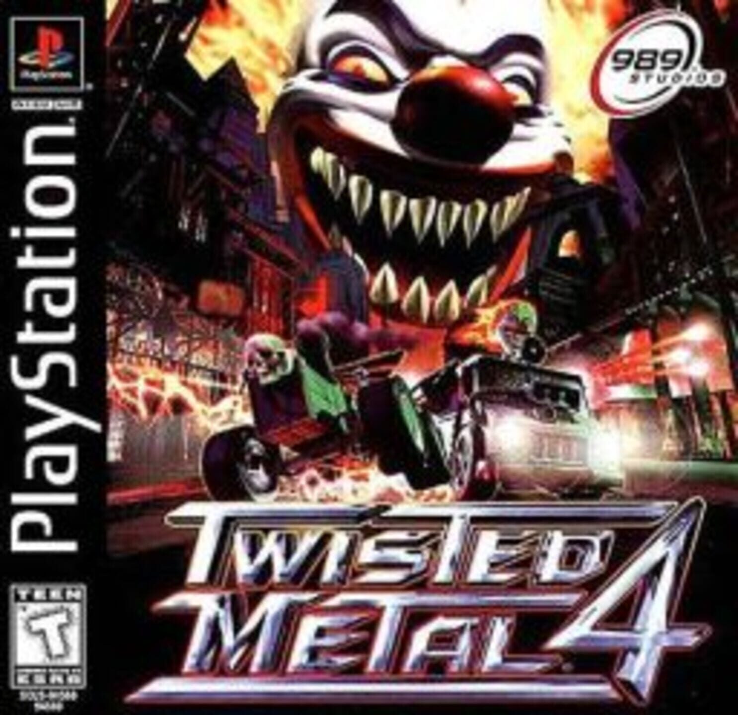 Twisted Metal 4 cover