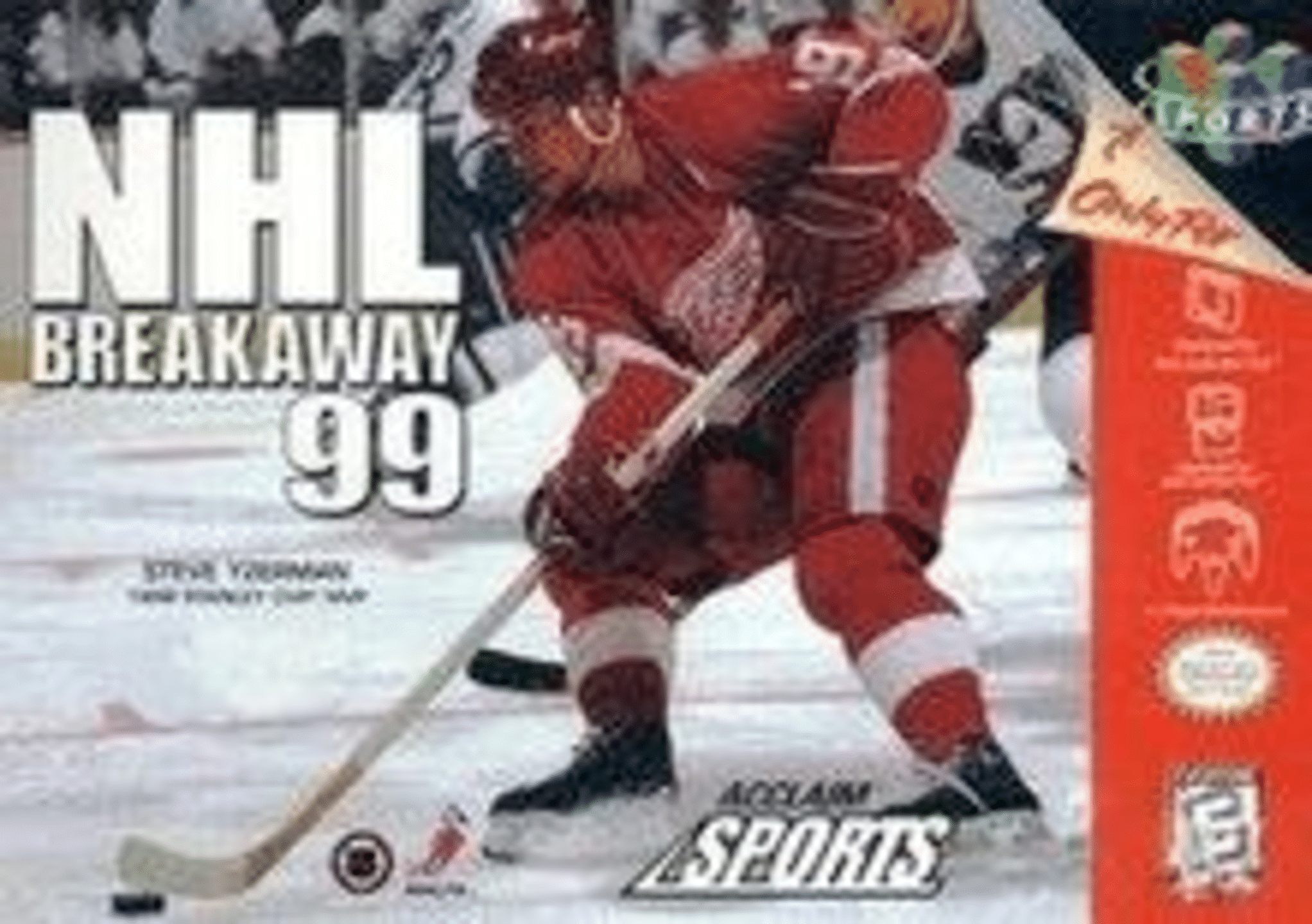 NHL Breakaway '99 cover