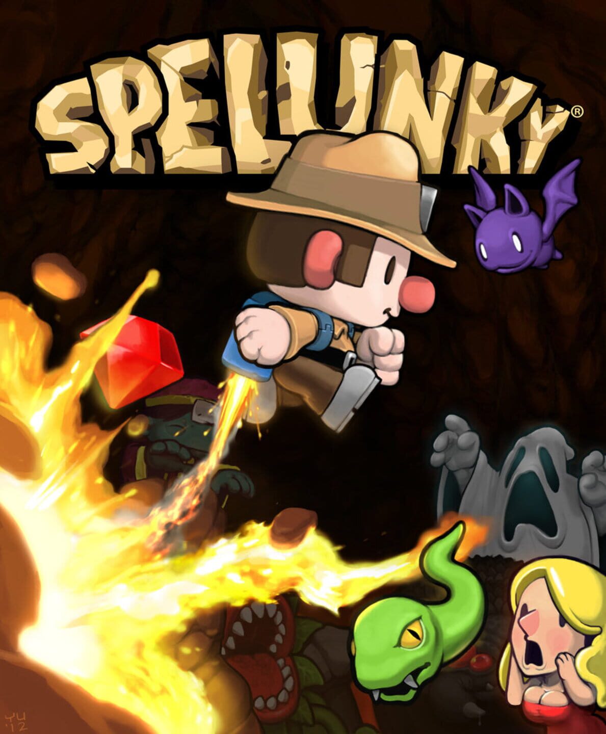 Spelunky cover