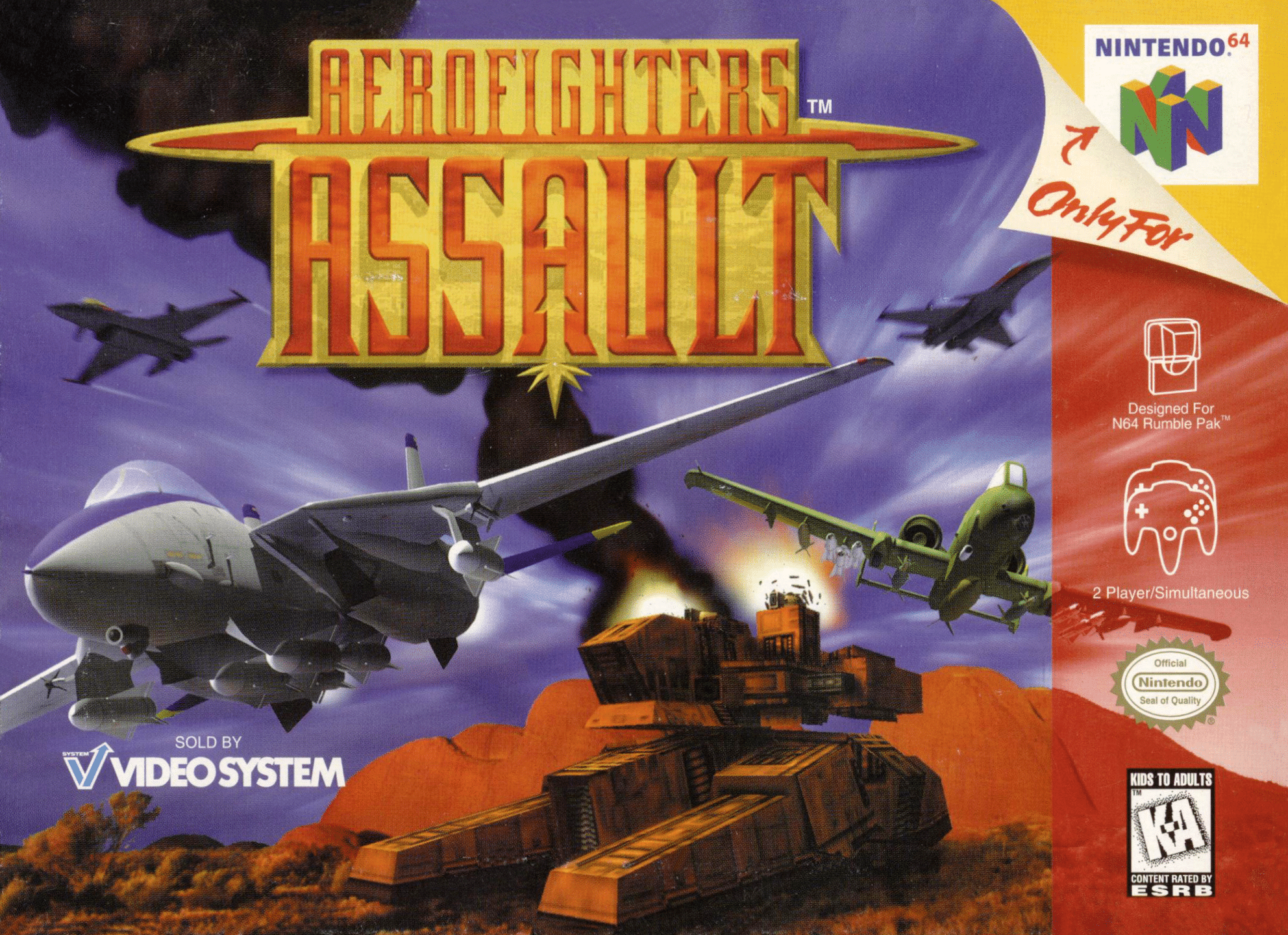 AeroFighters Assault cover