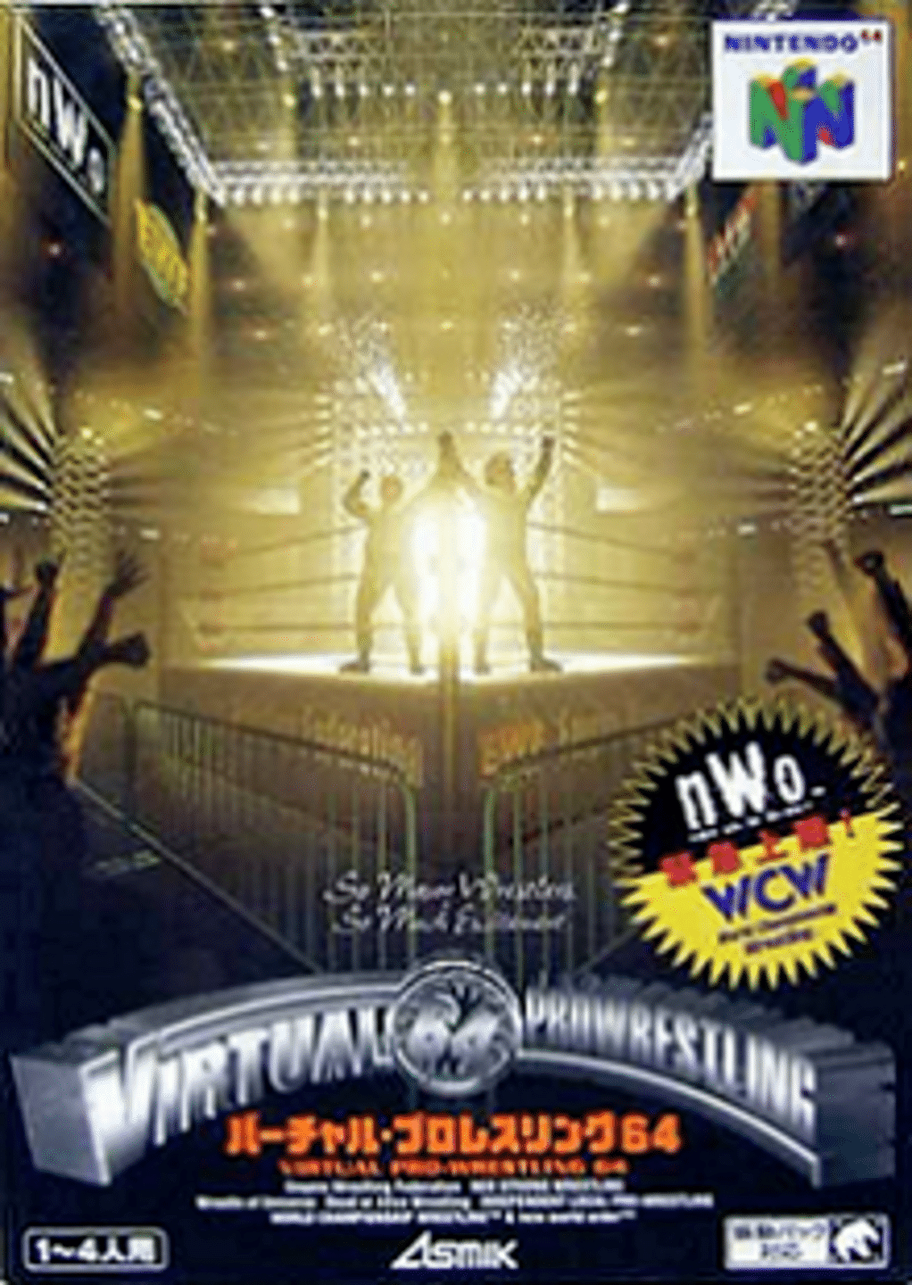 Virtual Pro Wrestling 64 cover