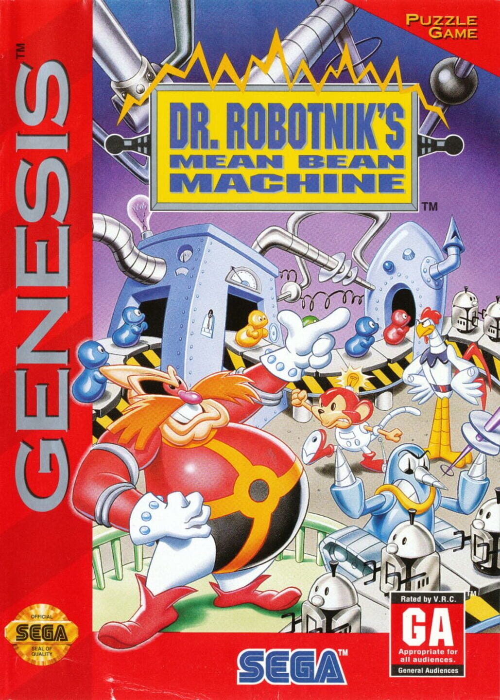 Dr. Robotnik's Mean Bean Machine cover