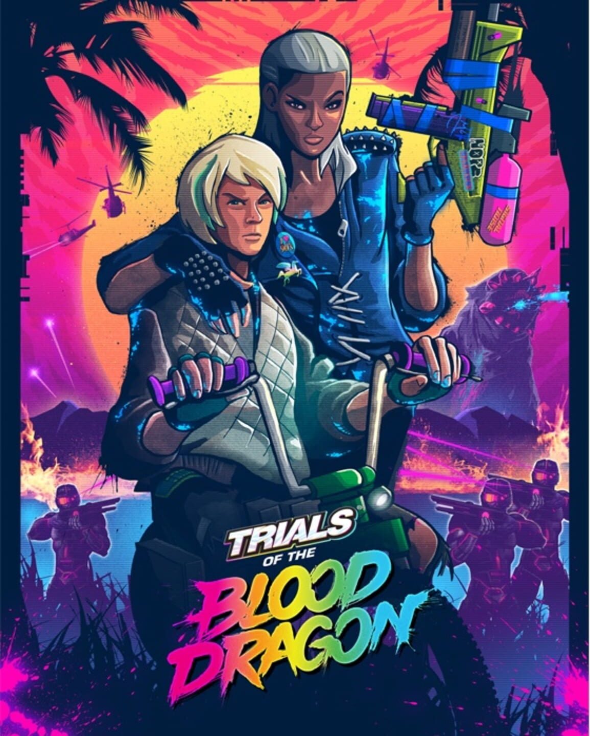 Trials of the Blood Dragon cover