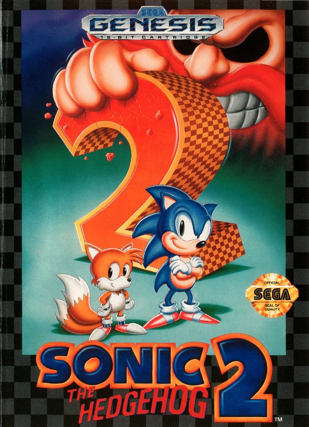 Sonic the Hedgehog 2 cover