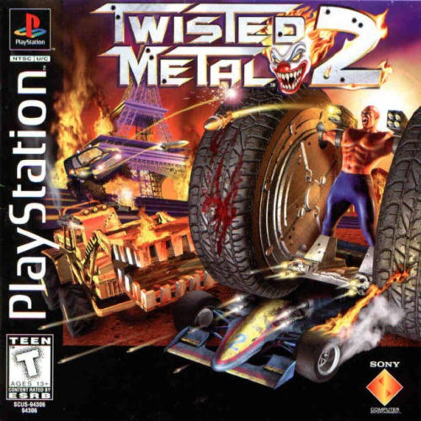 Twisted Metal 2 cover