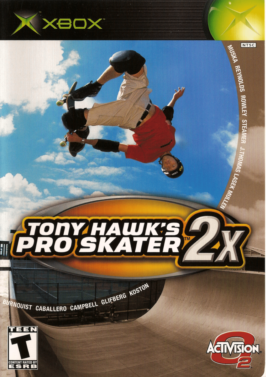 Tony Hawk's Pro Skater 2X cover