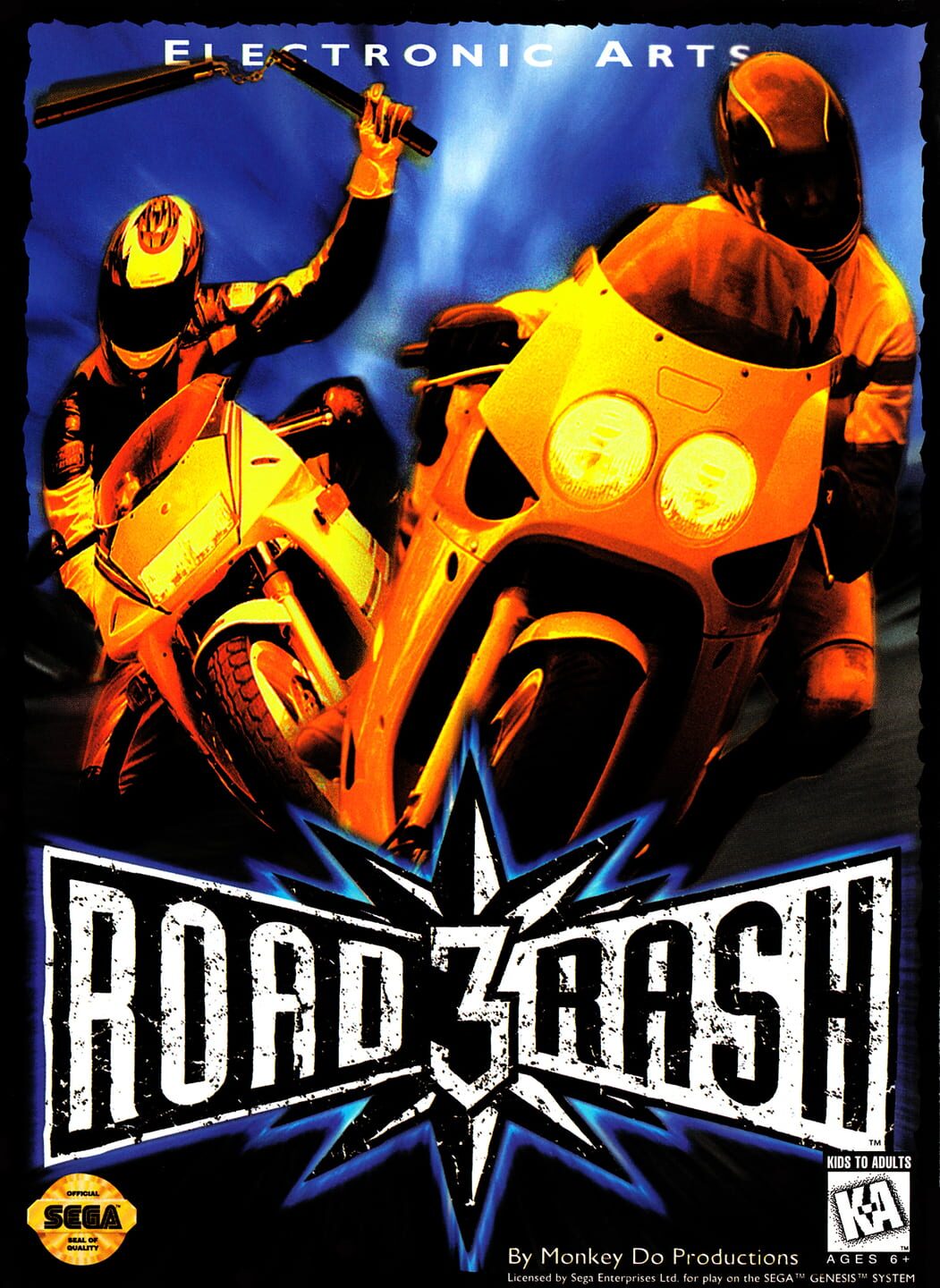 Road Rash III cover