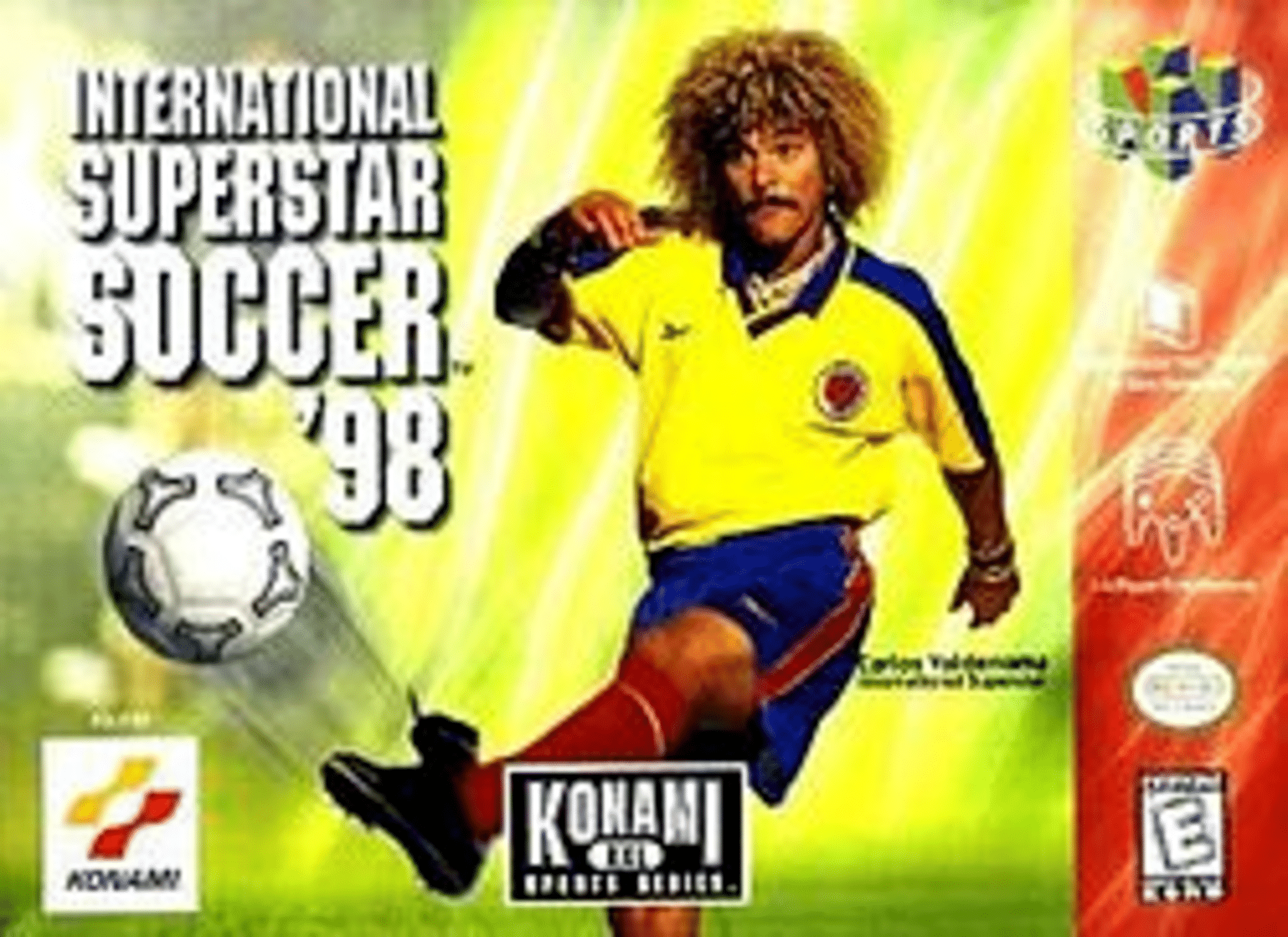 International Superstar Soccer 98 cover