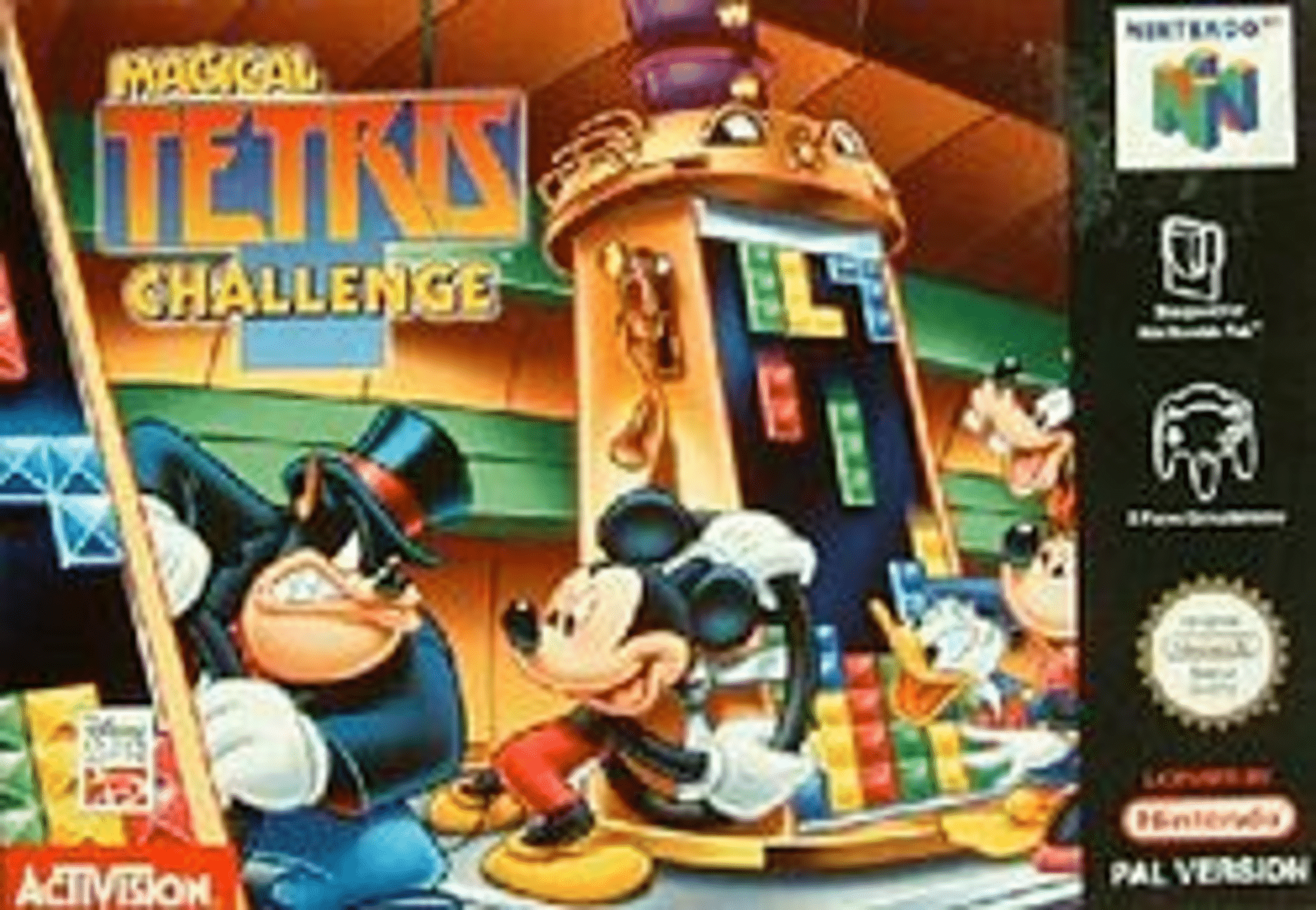 Magical Tetris Challenge cover