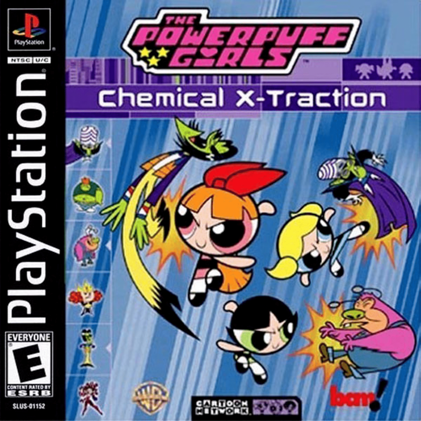 The Powerpuff Girls: Chemical X-Traction cover
