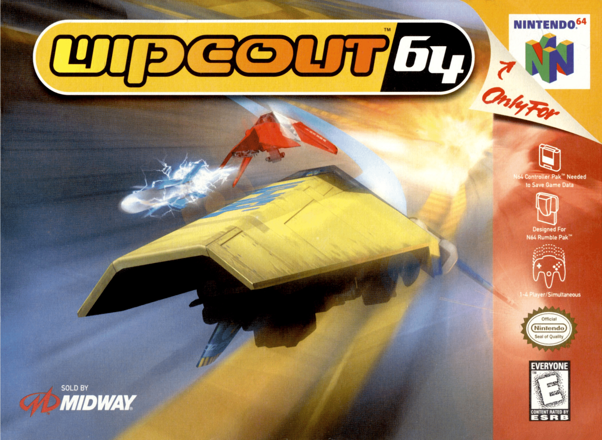 Wipeout 64 cover