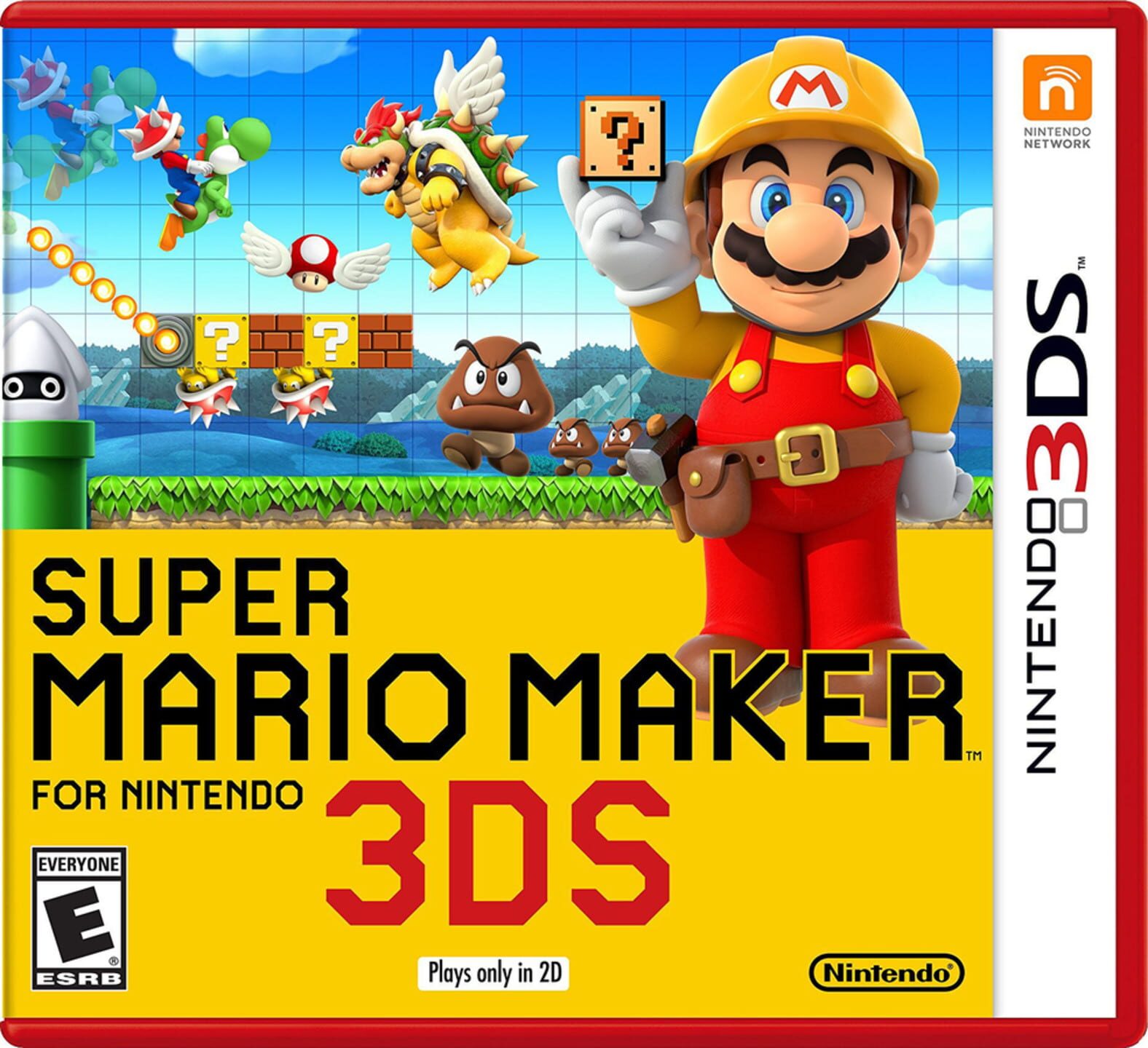 Super Mario Maker for Nintendo 3DS cover