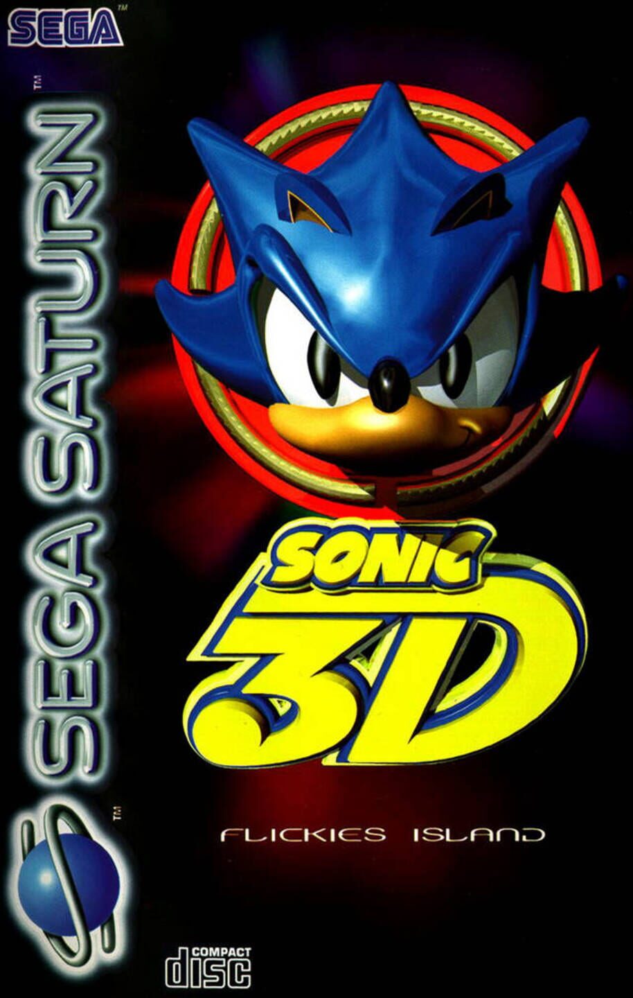 Sonic 3D Blast cover