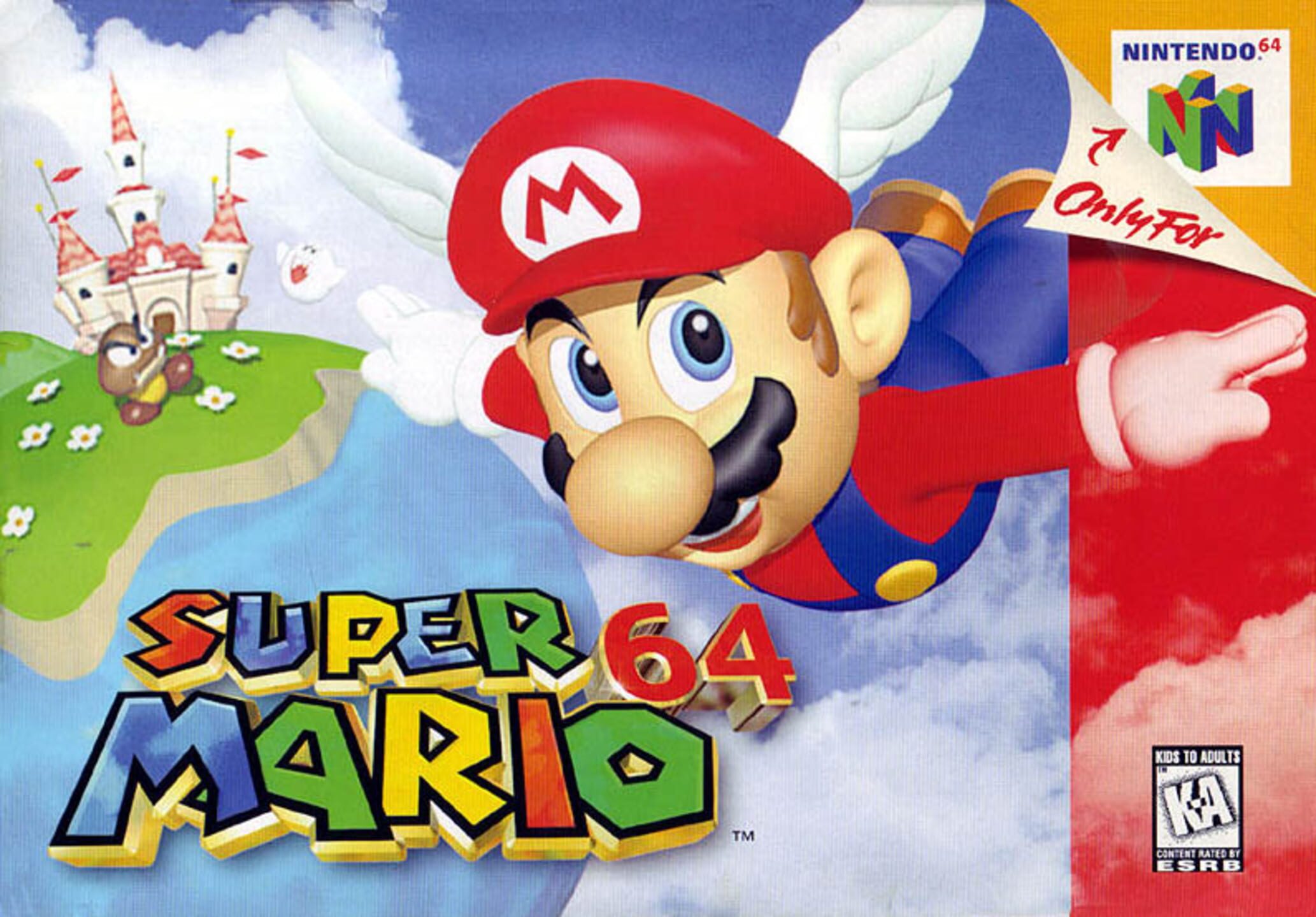 Super Mario 64 cover