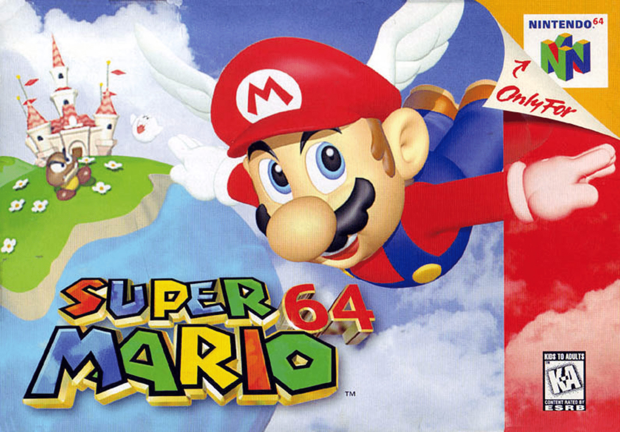 Super Mario 64 cover