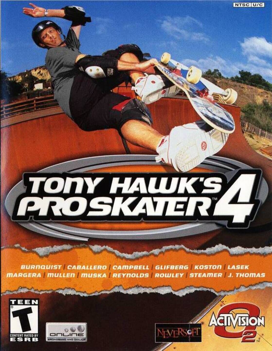 Tony Hawk's Pro Skater 4 cover