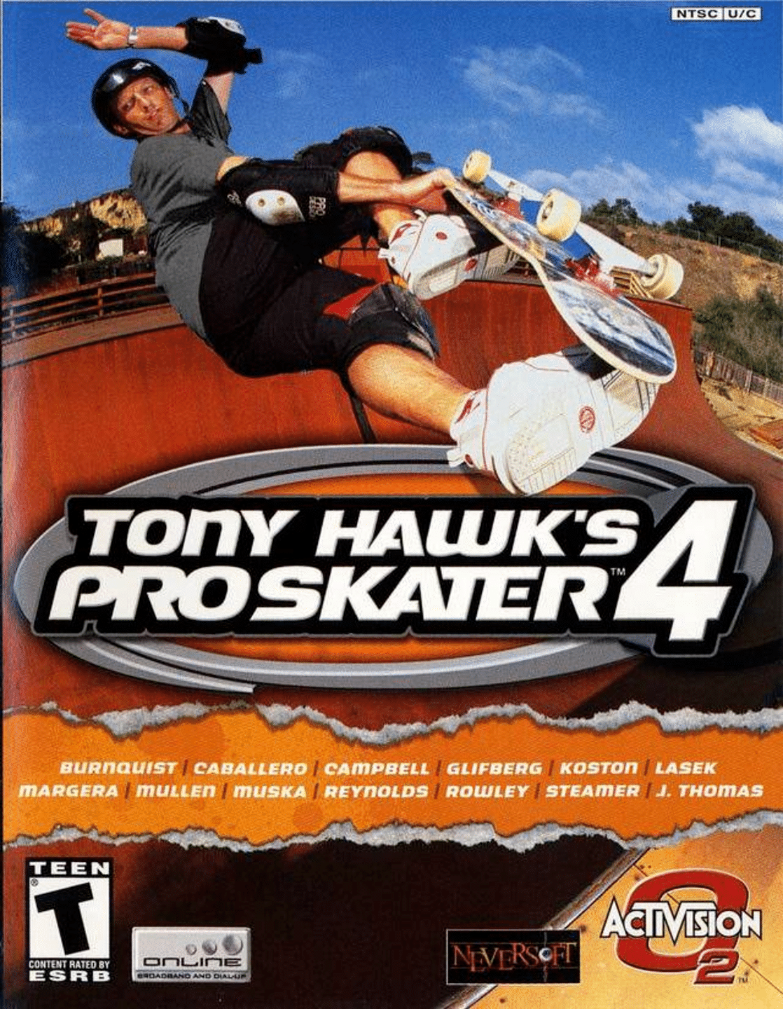 Tony Hawk's Pro Skater 4 cover