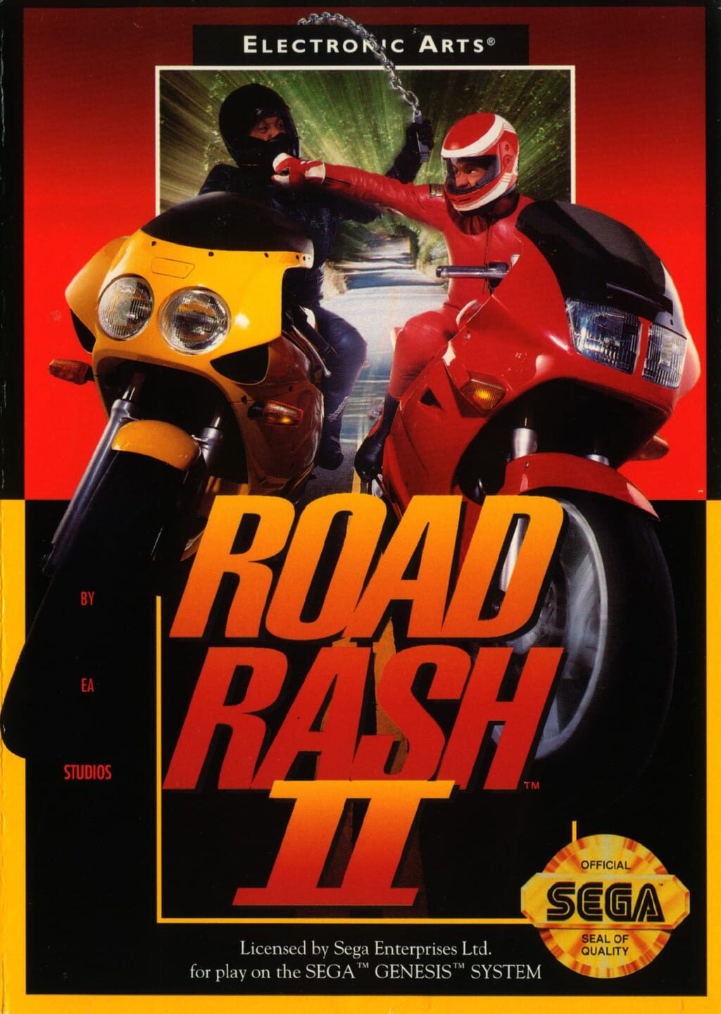 Road Rash II cover