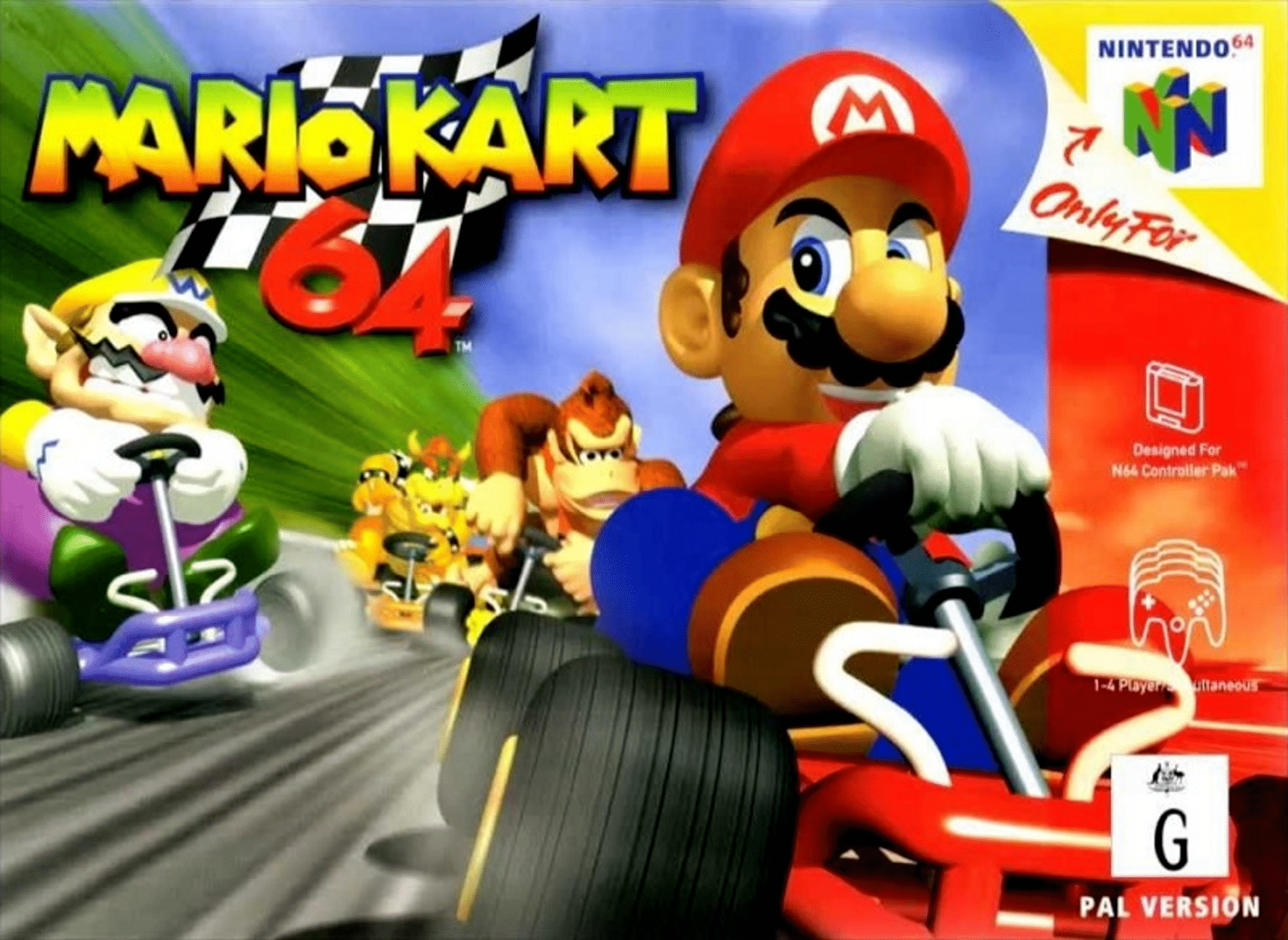 Mario Kart 64 cover