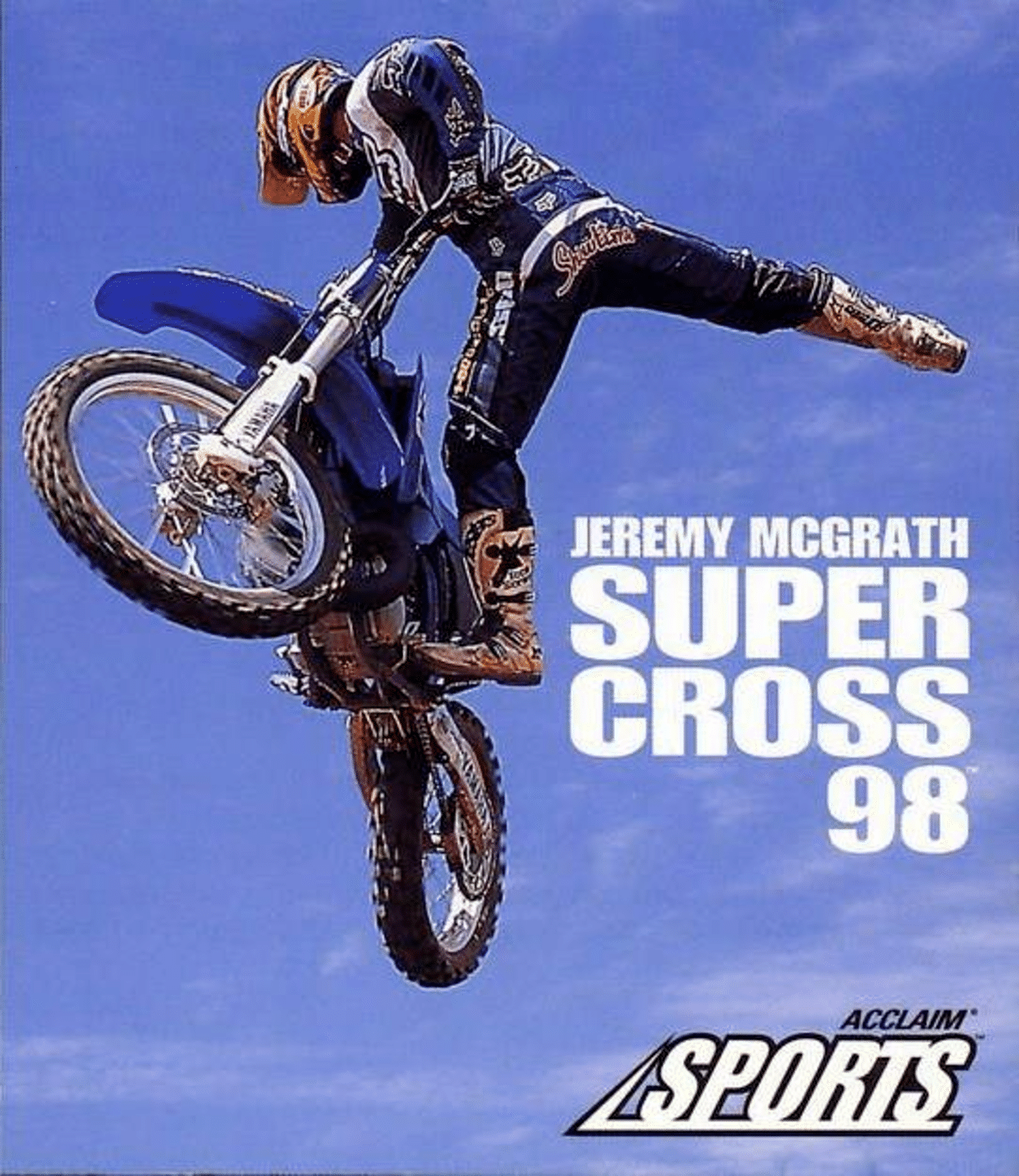 Jeremy McGrath Supercross 98 cover