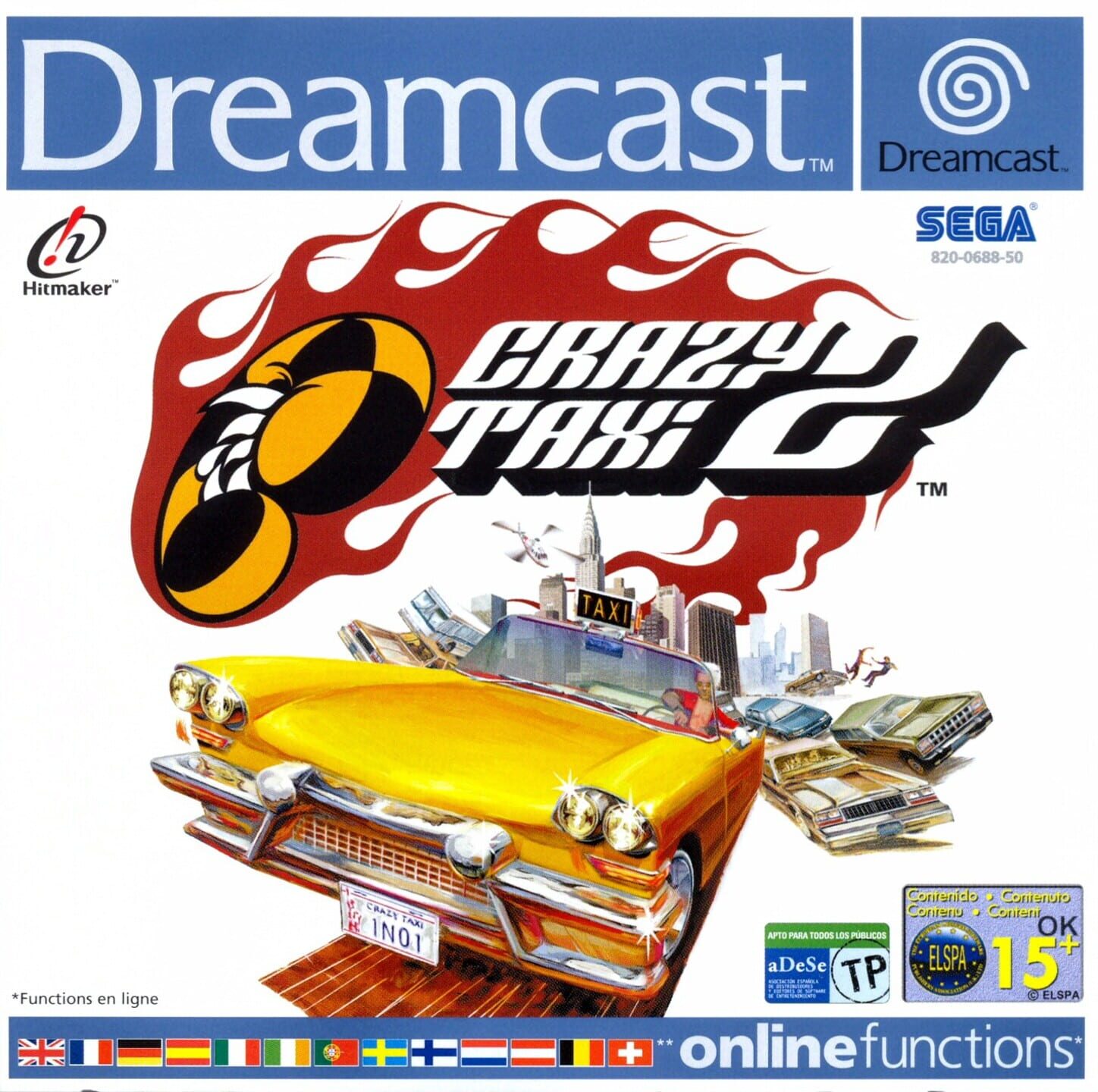 Crazy Taxi 2 cover