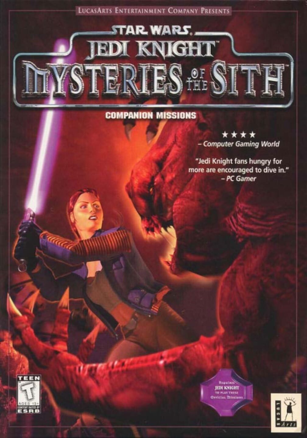 STAR WARS™ Jedi Knight: Mysteries of the Sith™ cover