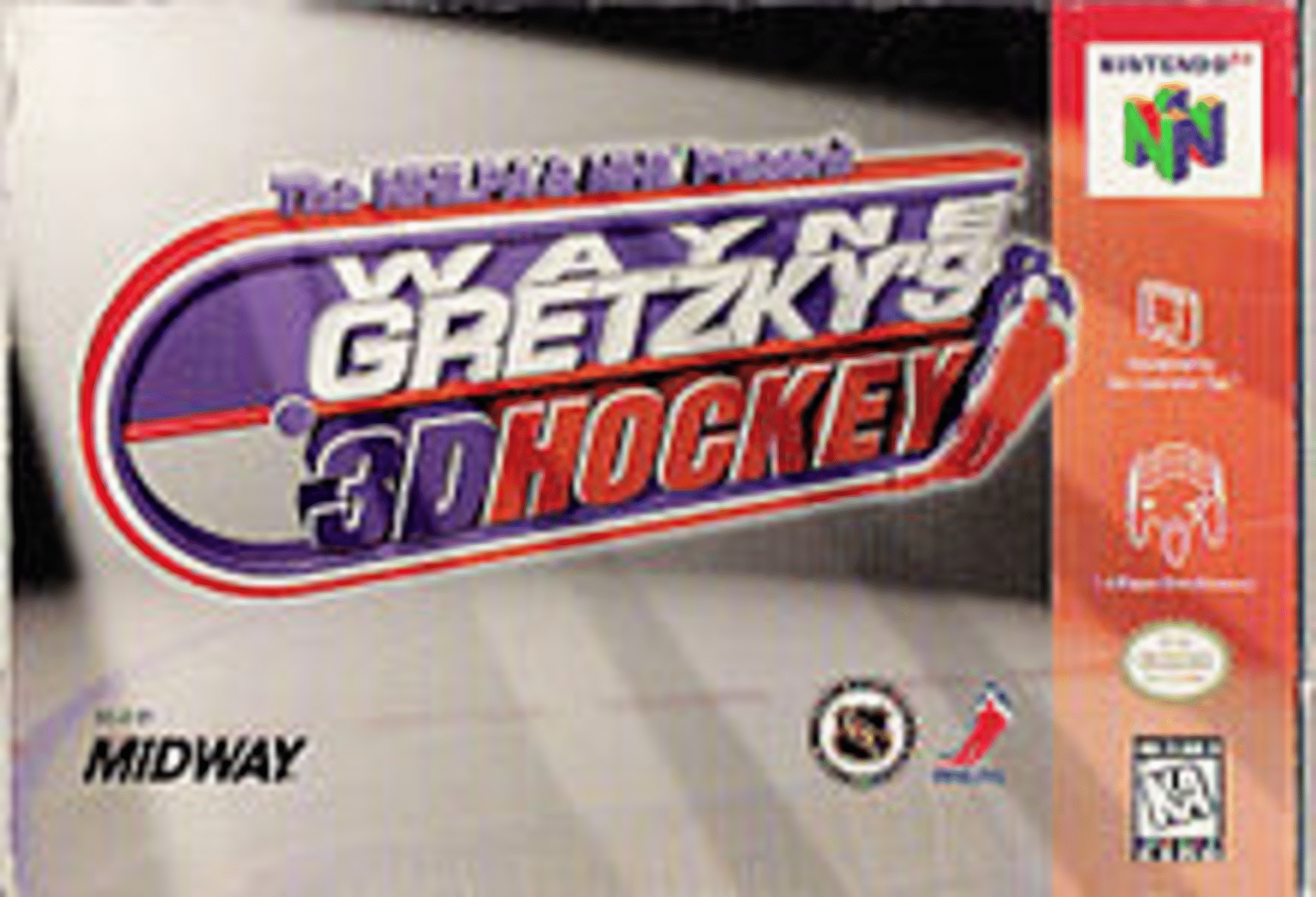 Wayne Gretzky's 3D Hockey cover