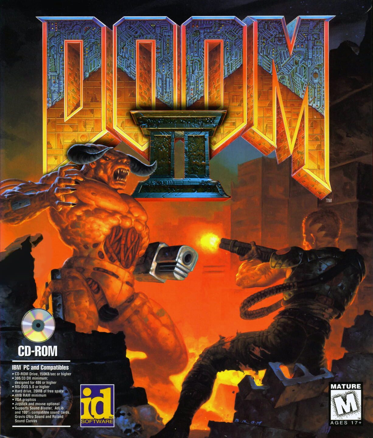 Doom II: Hell on Earth cover