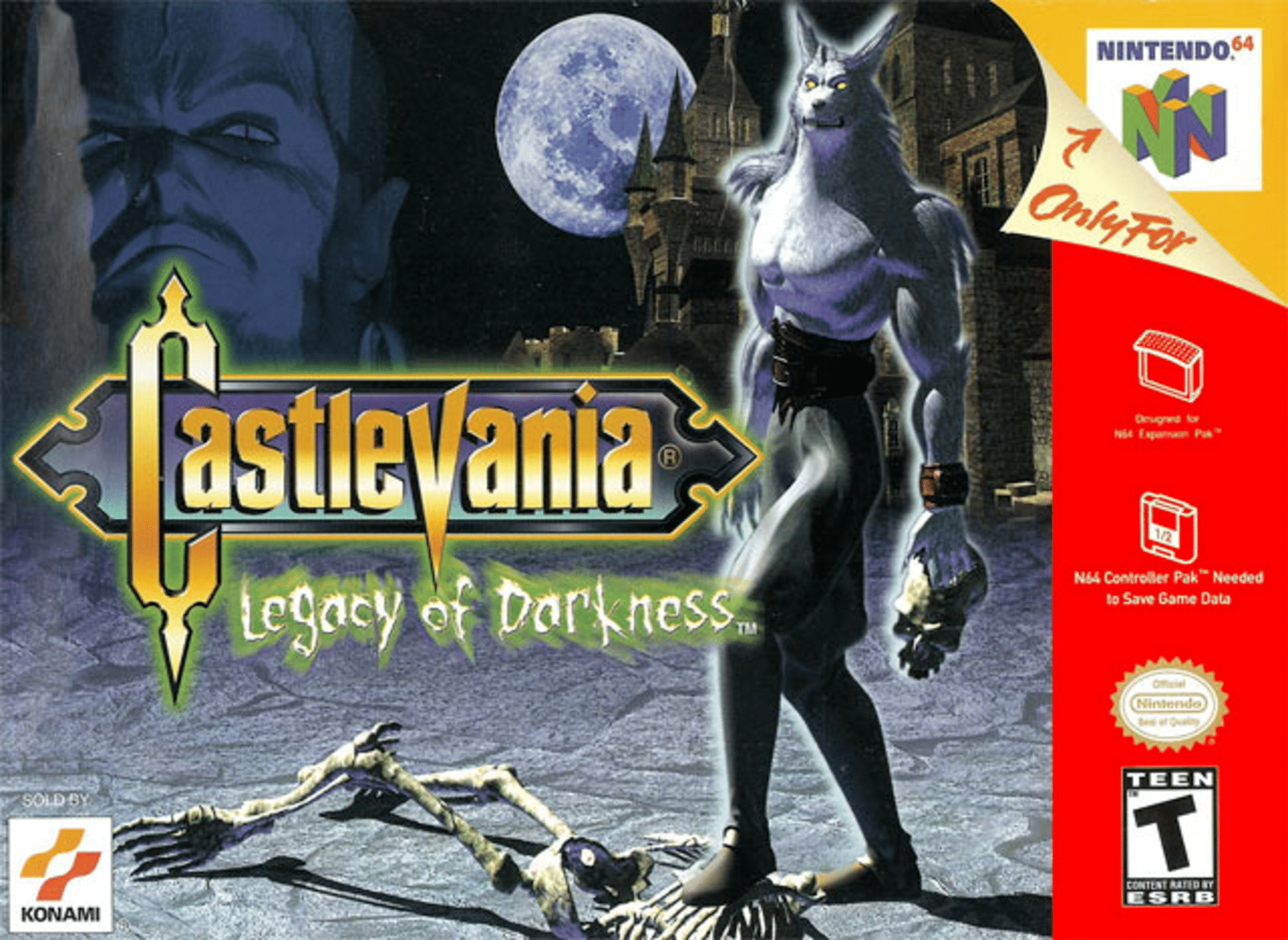Castlevania: Legacy of Darkness cover