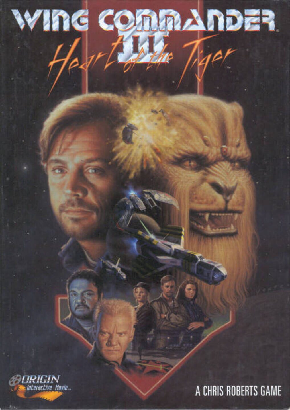 Wing Commander III: Heart of the Tiger cover