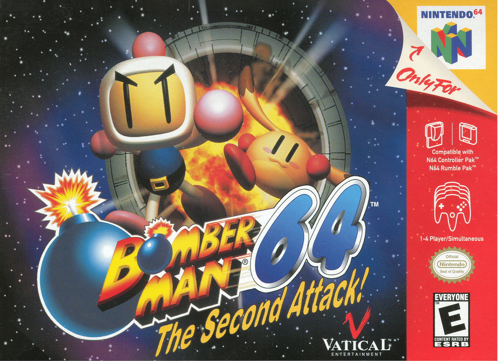 Bomberman 64: The Second Attack! cover
