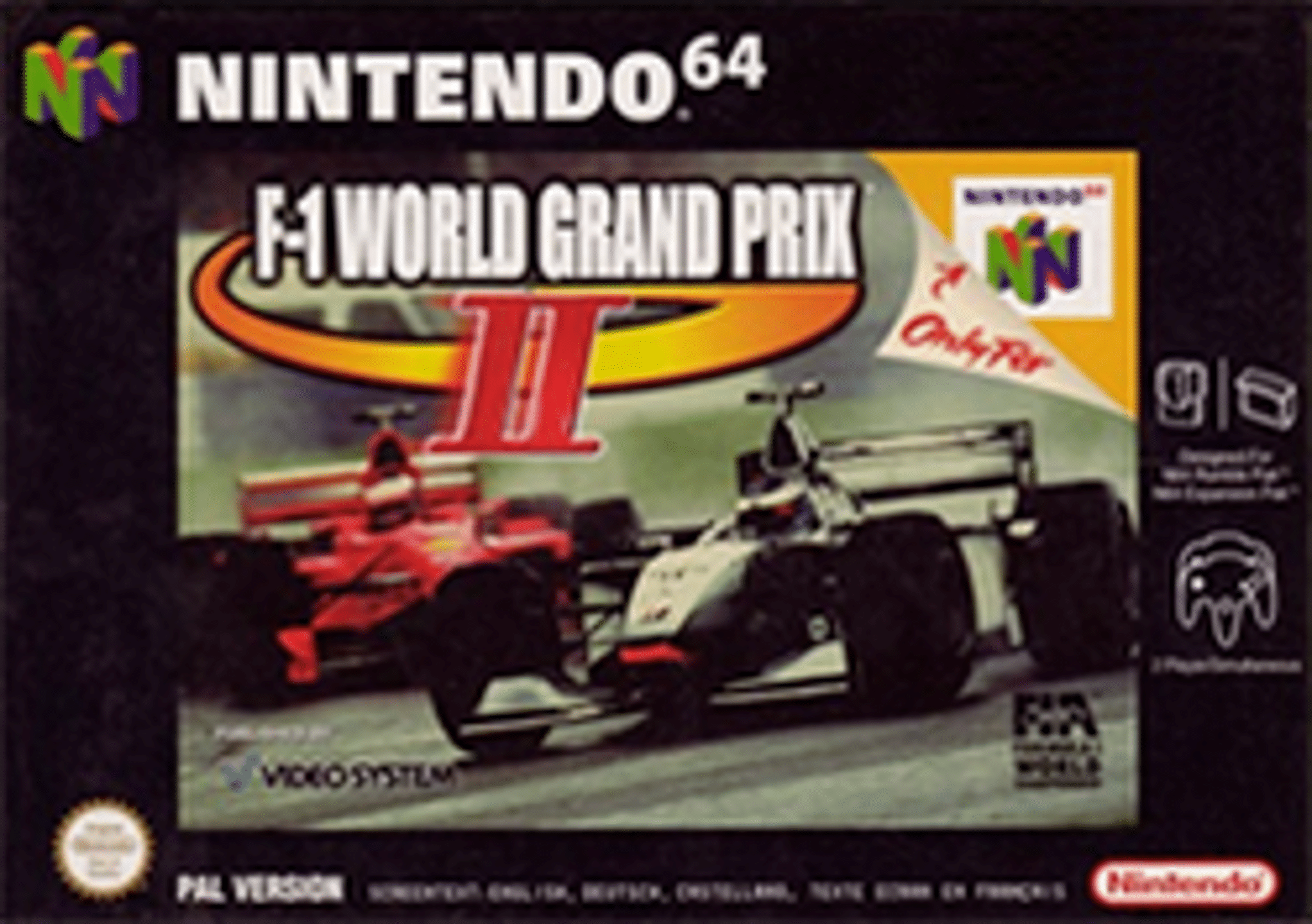 F-1 World Grand Prix II cover