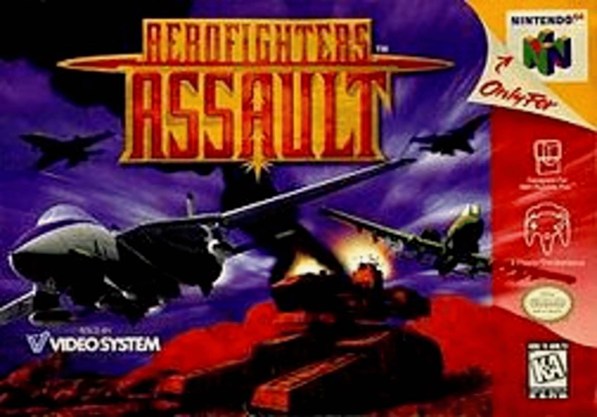 Aero Fighters Assault cover