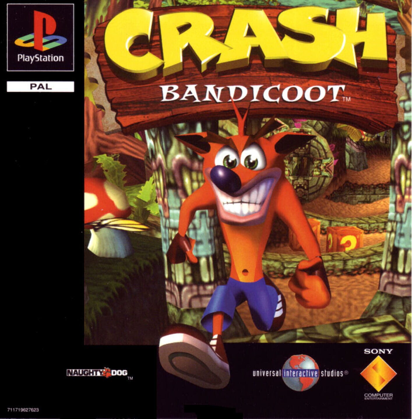 Crash Bandicoot cover