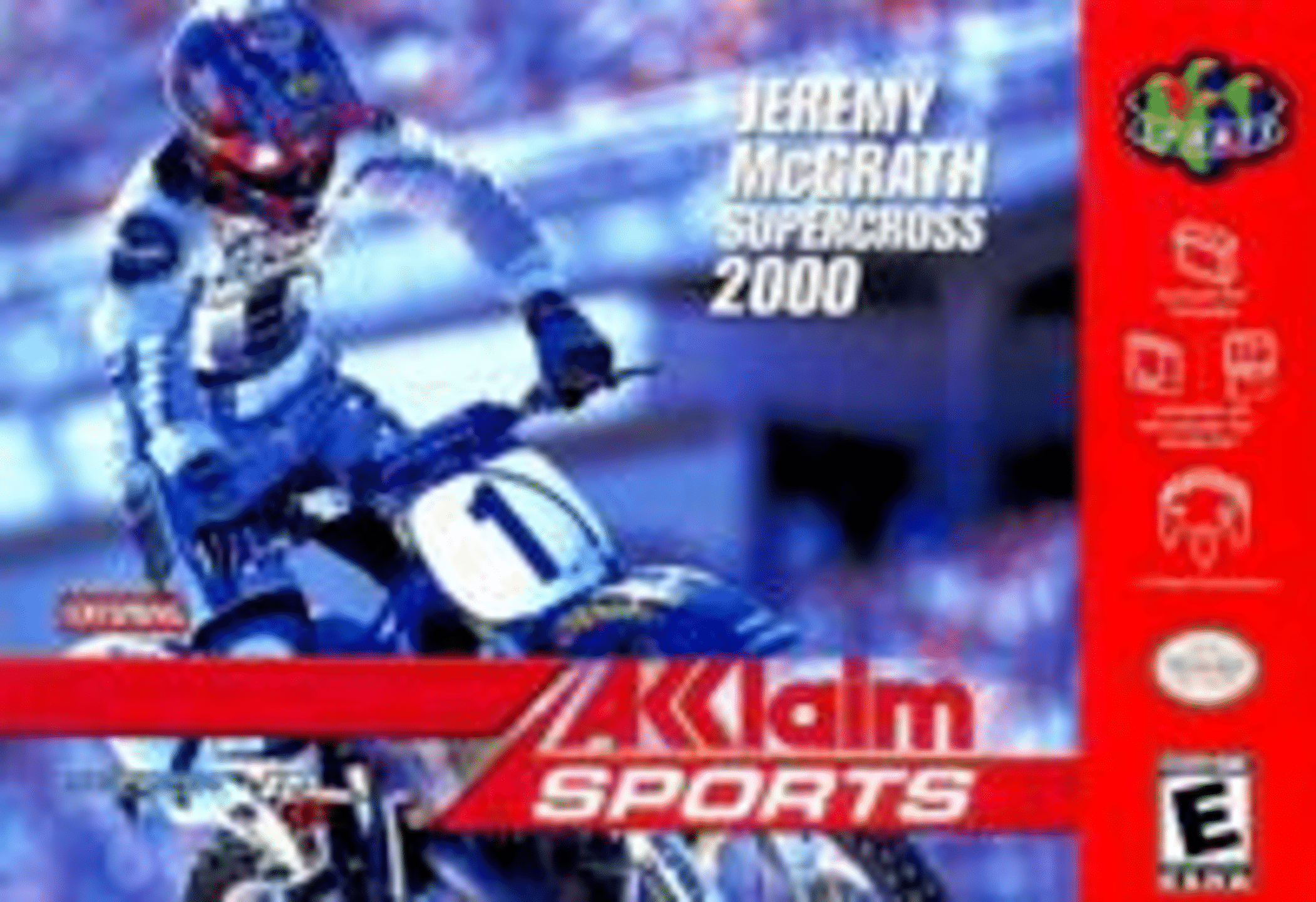 Jeremy McGrath Supercross 2000 cover