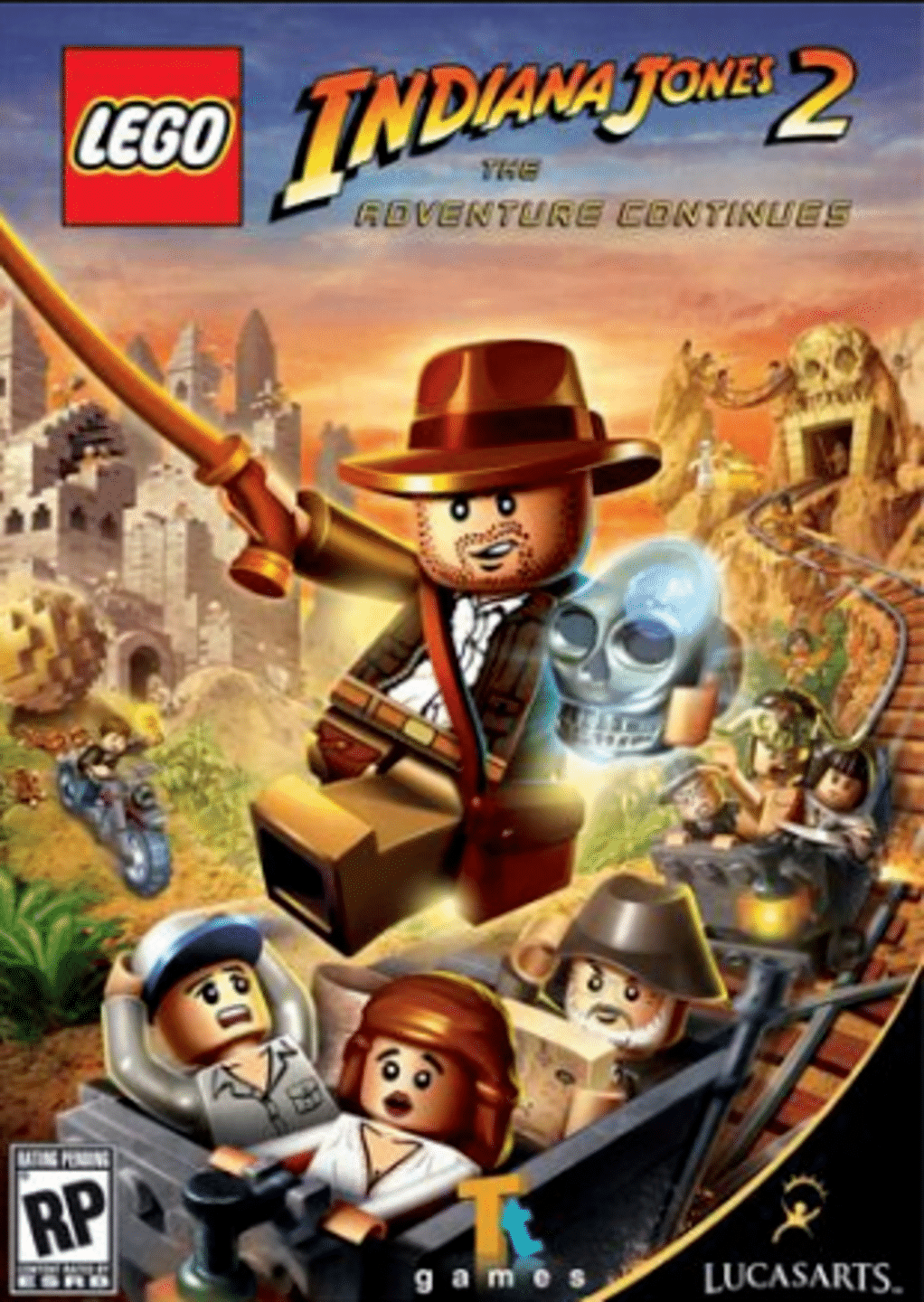Lego Indiana Jones 2: The Adventure Continues cover