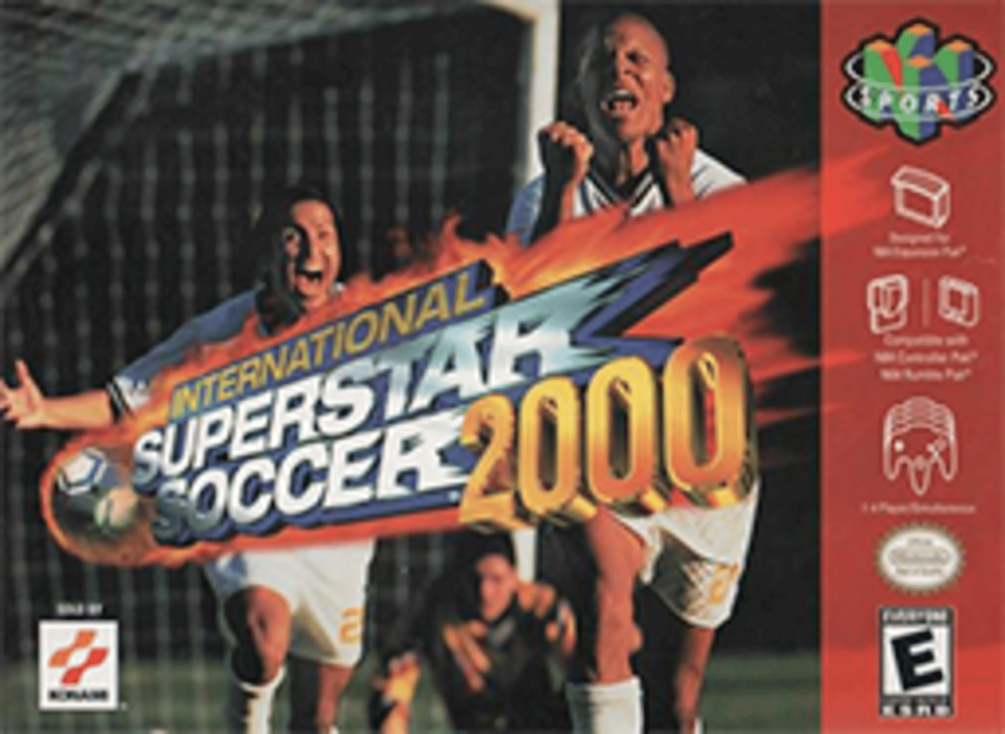 International Superstar Soccer 2000 cover
