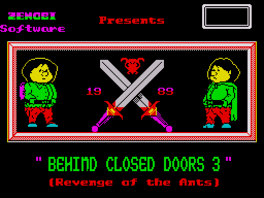 Behind Closed Doors (Revenge of the Ants) - Ocean of Games