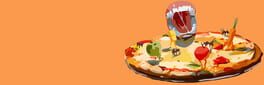 Life on a Pizza artwork 1