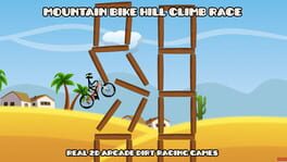 Mountain Bike Hill Climb Race: Real 2D Arcade Dirt Racing Games artwork 1