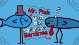 Mr. Fish and his Assistants Sardines artwork 1