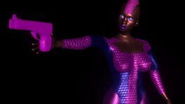 Lady in a Leotard With a Gun artwork 1