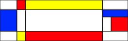 Mondrian Squares artwork 1